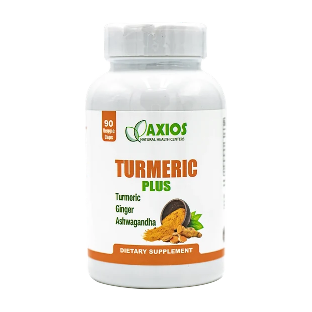 Axios Turmeric Plus bottle
